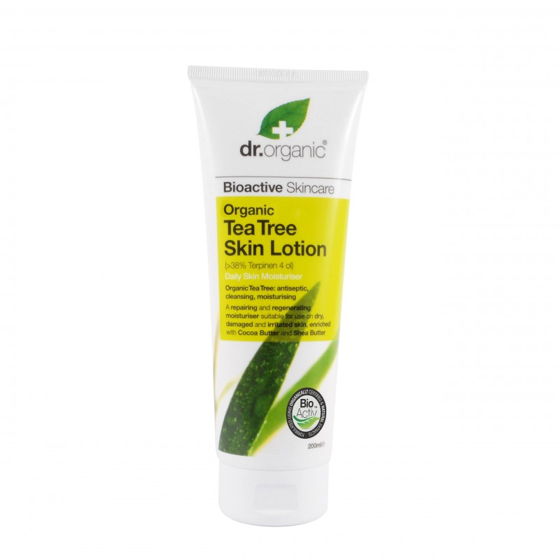 Optima Naturals Dr Organic Tea Tree Skin Lotion Lozione Corpo 200 Ml
