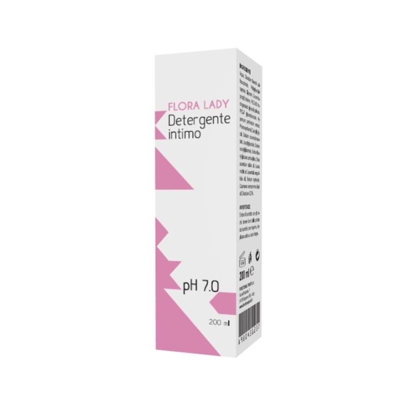 Functional Point Flora Lady Detergente Intimo Ph 7,0 200 Ml