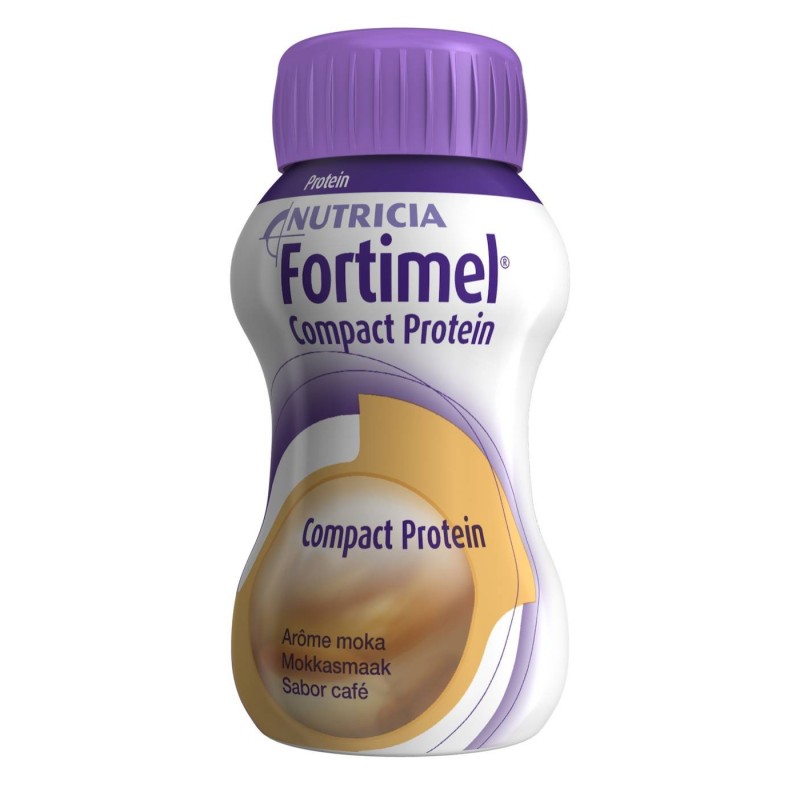 Danone Nutricia Soc. Ben. Fortimel Compact Protein Caffe' 4 Bottiglie Da 125 Ml