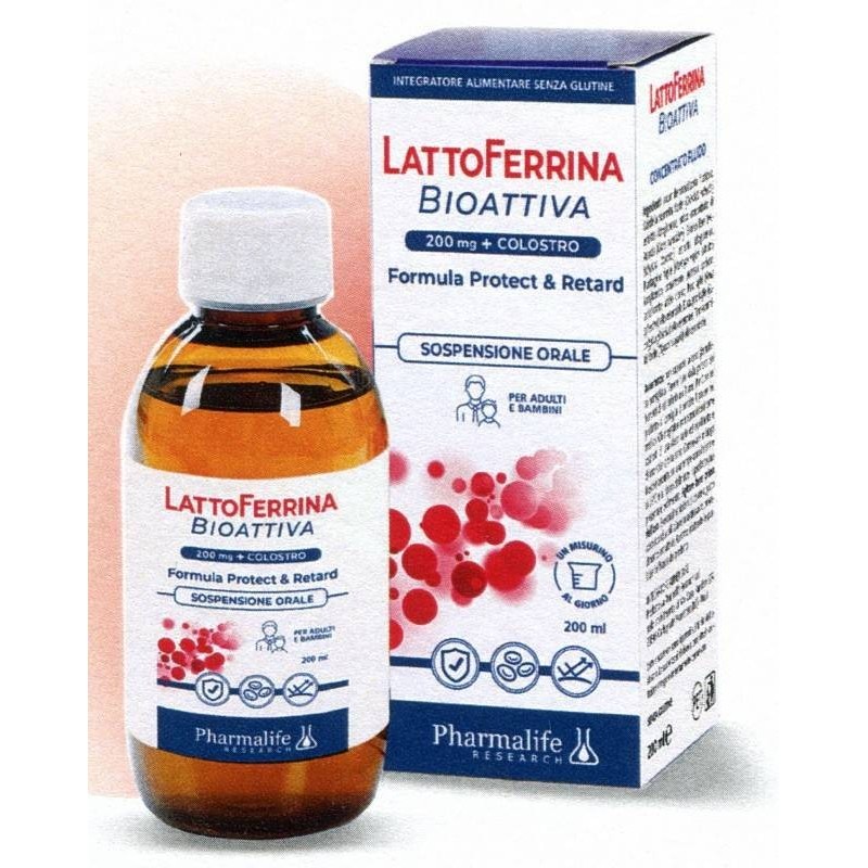 Pharmalife Research Lattoferrina Bioattiva 200 Ml