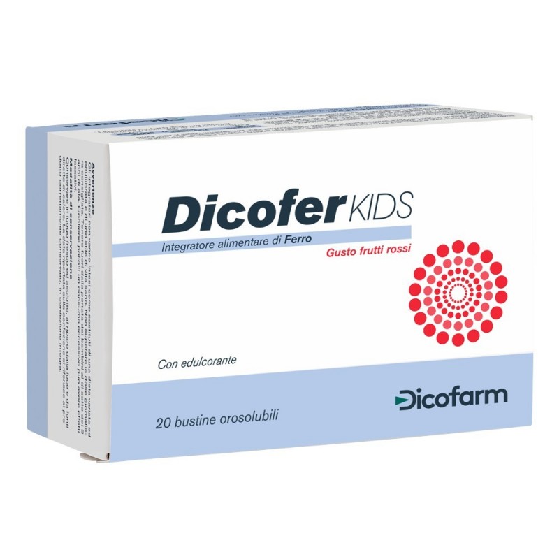 Dicofarm Dicofer Kids 20 Bustine Orosolubili