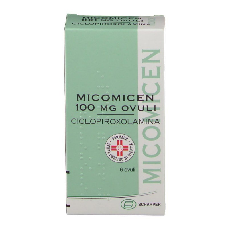 Scharper Micomicen 1% Crema Vaginale Micomicen 100 Mg Ovuli Ciclopiroxolamina