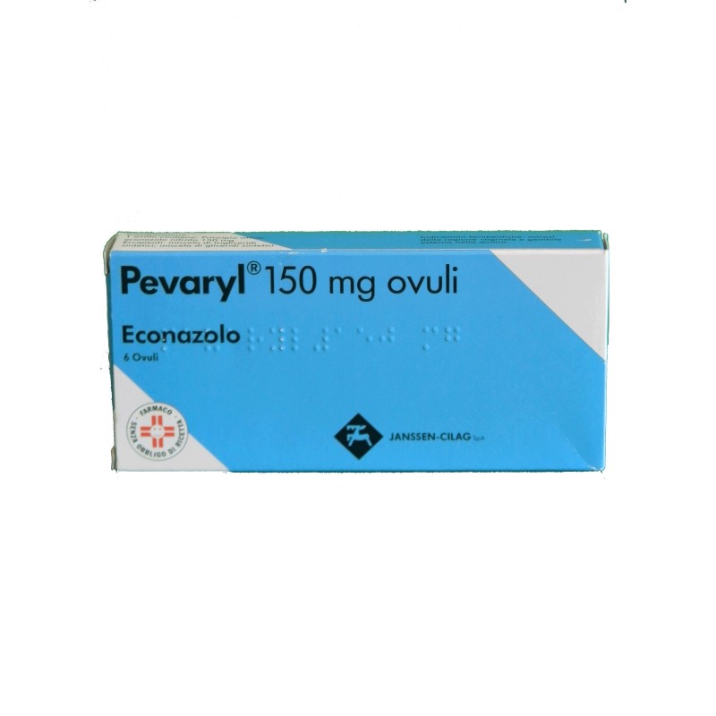 Karo Pharma Pevaryl 50 Mg Ovuli Pevaryl 150 Mg Ovuli Pevaryl 150 Mg Ovuli A Rilascio Prolungato Econazolo Nitrato
