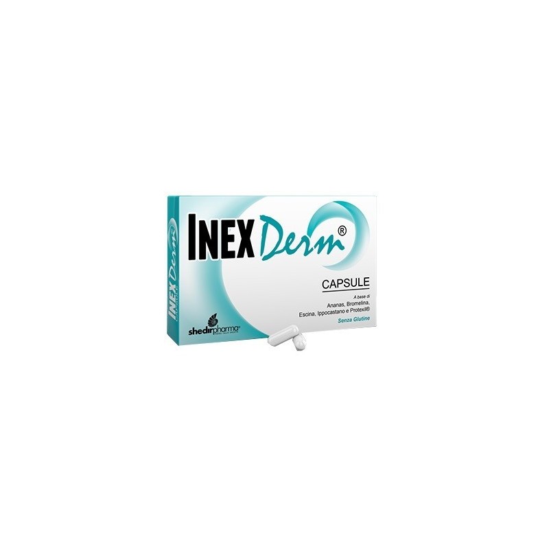 Shedir Pharma Unipersonale Inexderm 30 Capsule Blister Astuccio 15,75 G