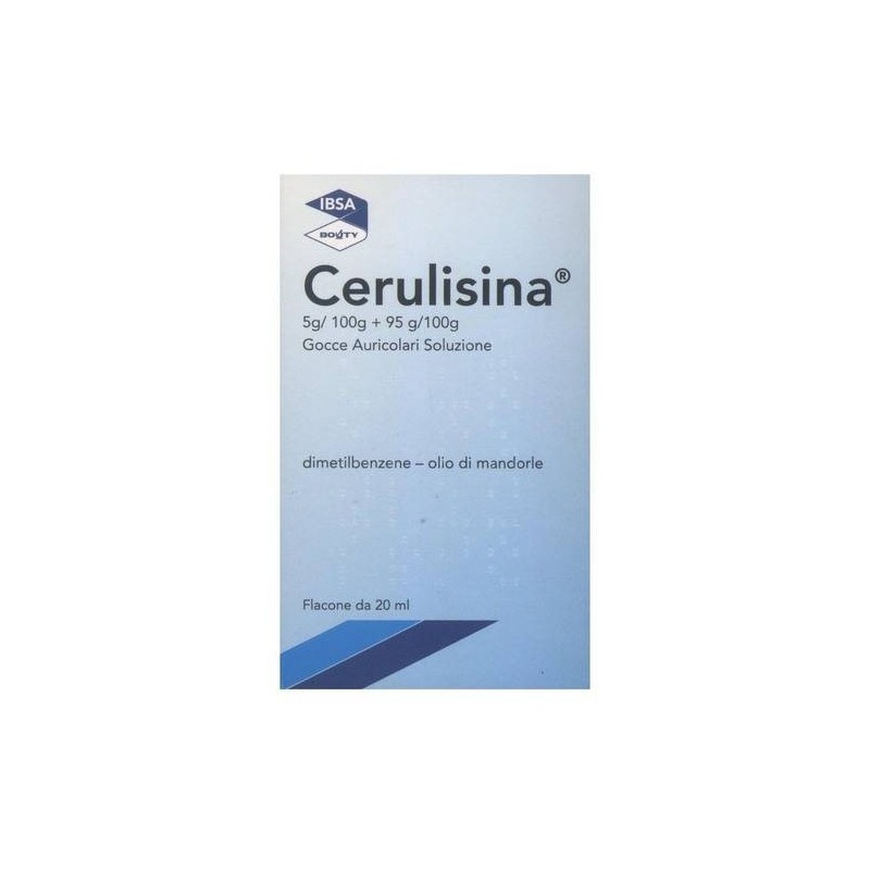 Ibsa Farmaceutici Italia Cerulisina 4,6g /100 Ml + 87 G/100 Ml Gocce Auricolari Soluzione