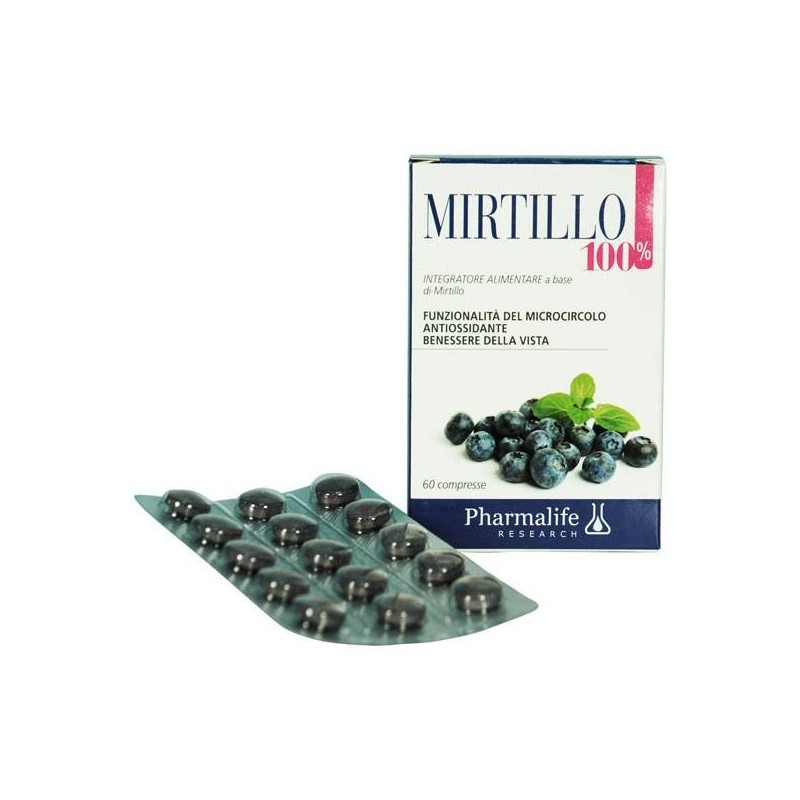 Pharmalife Research Mirtillo 100% 60 Compresse
