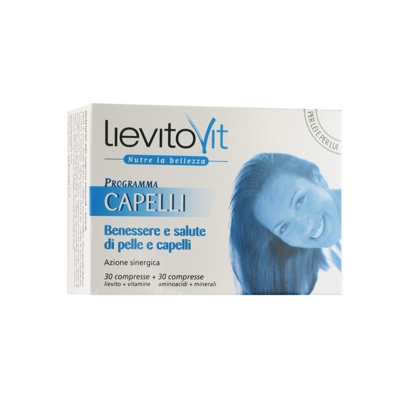 Nutrition & Sante' Italia Lievitovit Programma Capelli 60 Compresse