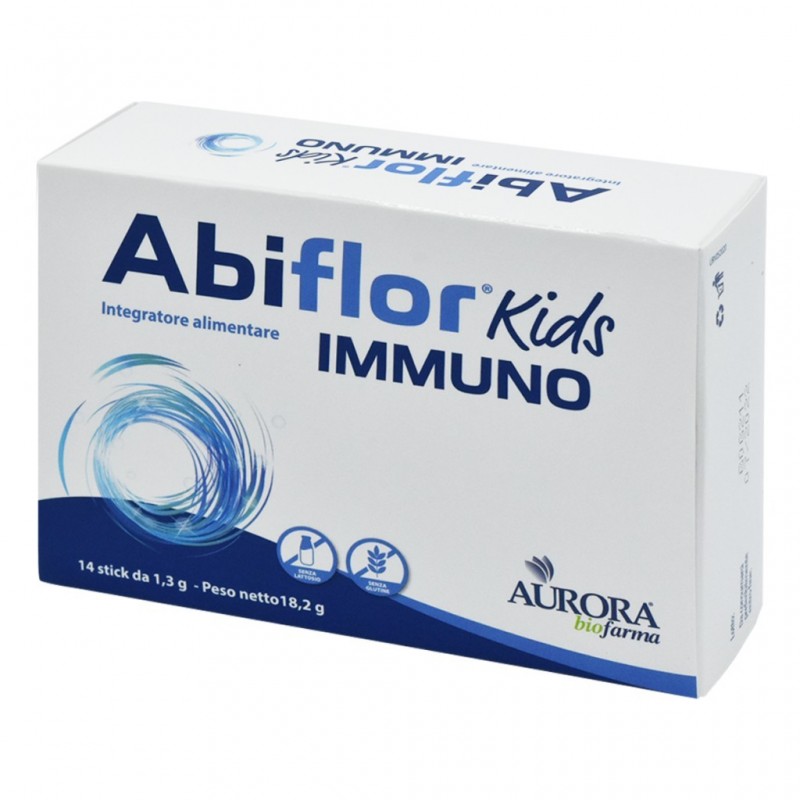 Aurora Biofarma Abiflor Kids Immuno 14 Stick Orosolubili