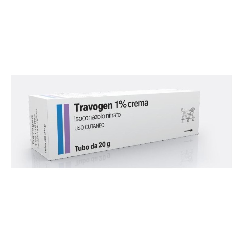 Leo Pharma A/s Travogen 1% Crema Isoconazolo Nitrato