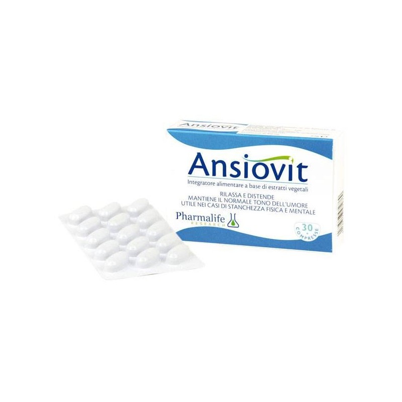 Pharmalife Research Ansiovit Forte 30 Compresse