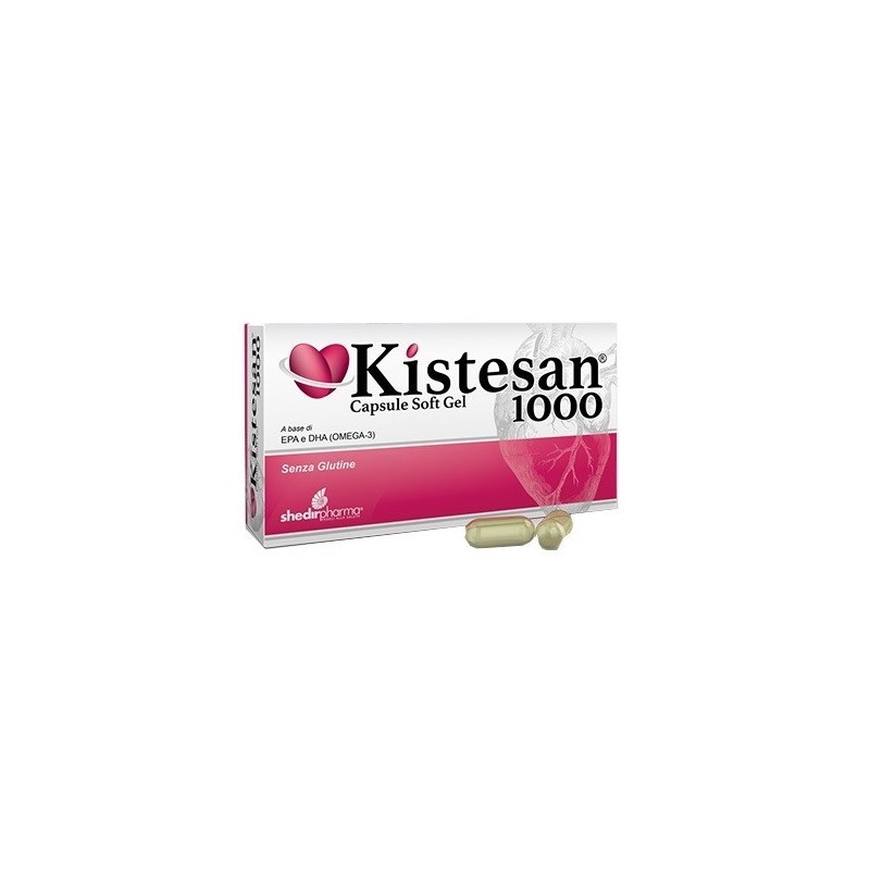 Shedir Pharma Unipersonale Kistesan 1000 20 Capsule Molli 34 G