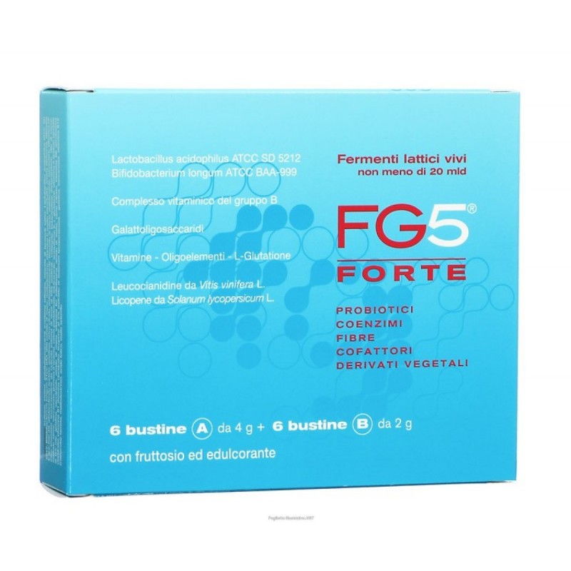 Pharmextracta Fg5 Forte 6 Bustine A X 4g + 6 Bustine B X 2g