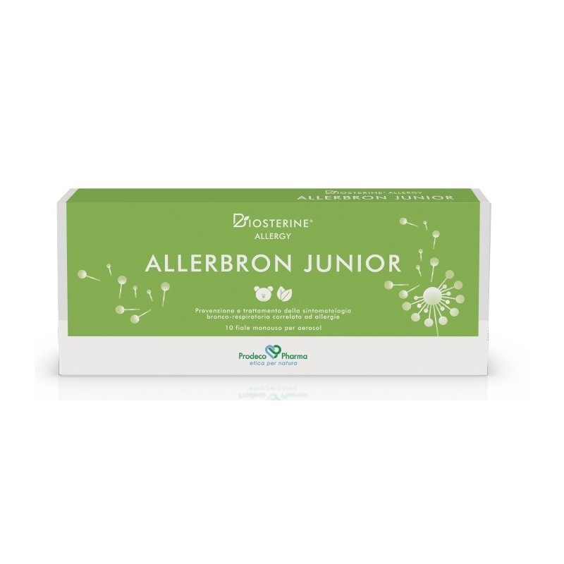 Prodeco Pharma Biosterine Allergy Allerbron Junior 10 Fiale Da 5 Ml