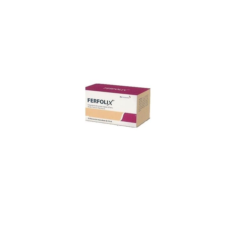 Pl Pharma Ferfolix 10 Flaconcini Monodose 10 Ml