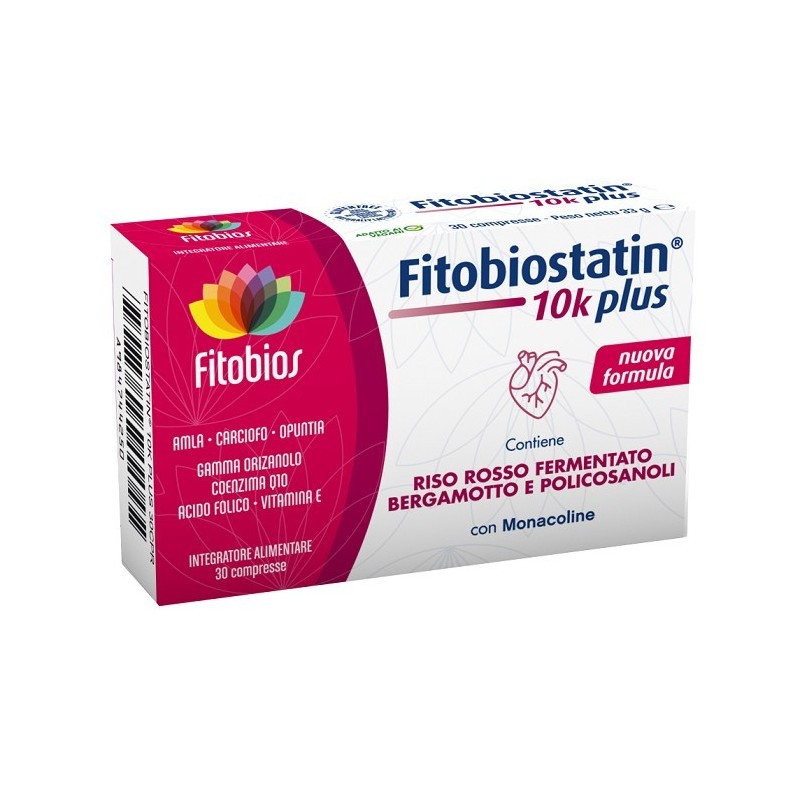 Fitobiostatin 10k Plus 30 Compresse