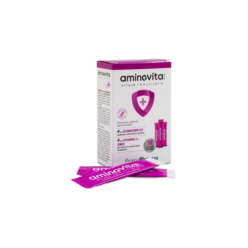 Promopharma Aminovita Plus Difese Immunitarie 20 Stick Pack X 2,5 G