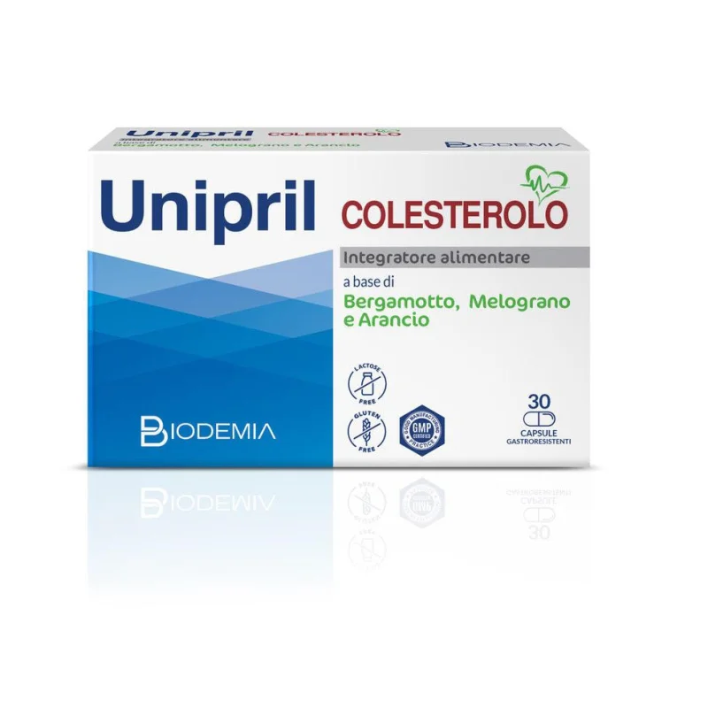 Global Pharmacies Partner Unipril Colesterolo 30 Capsule Gastroresistenti