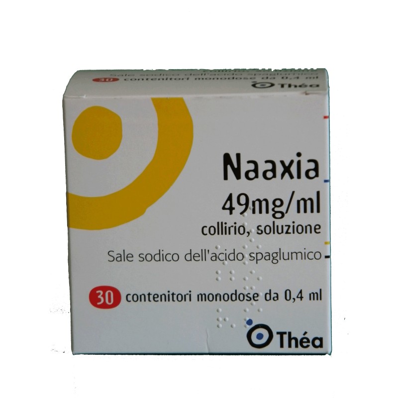 Laboratoires Thea Naaxia 49 Mg/ml Collirio, Soluzione
