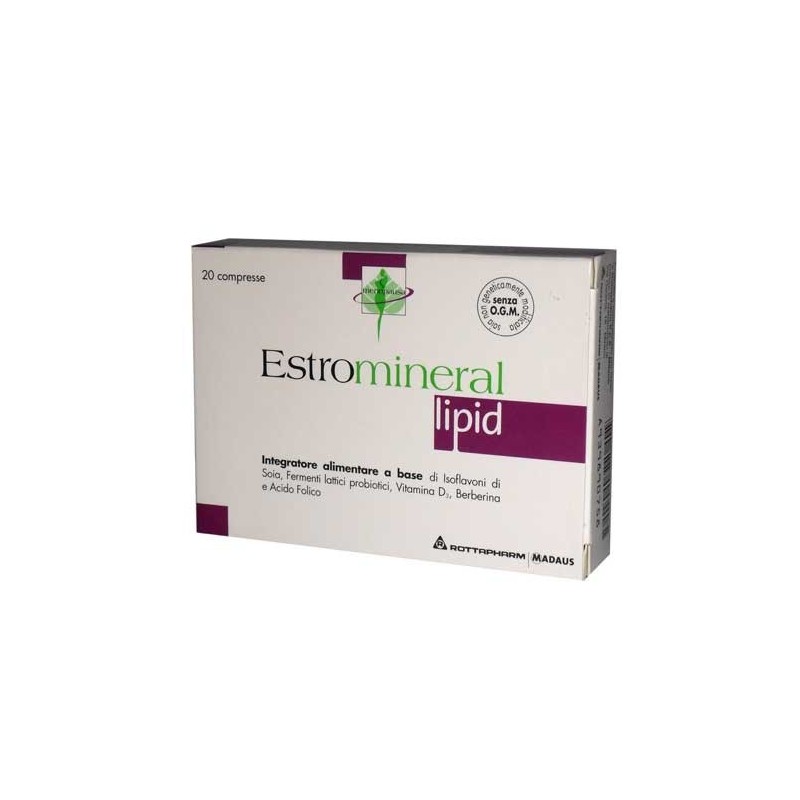 Meda Pharma Estromineral Lipid 20 Compresse