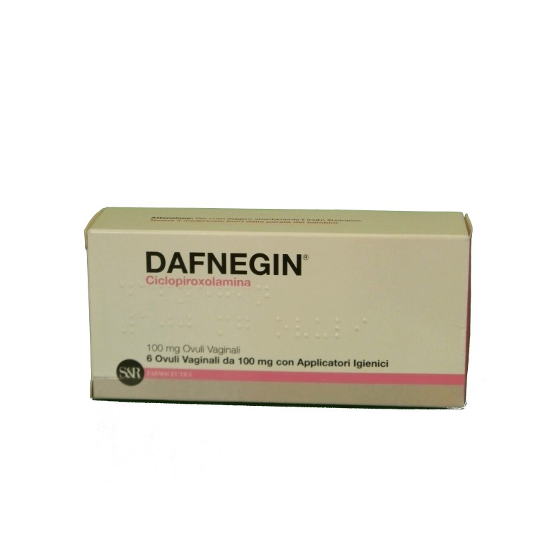 S&r Farmaceutici Dafnegin 1% Crema Vaginale Dafnegin 100 Mg Ovuli Vaginali Ciclopiroxolamina