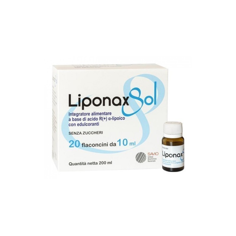 I. B. N. Savio Liponax Soluzione 20 Flaconcini 10 Ml