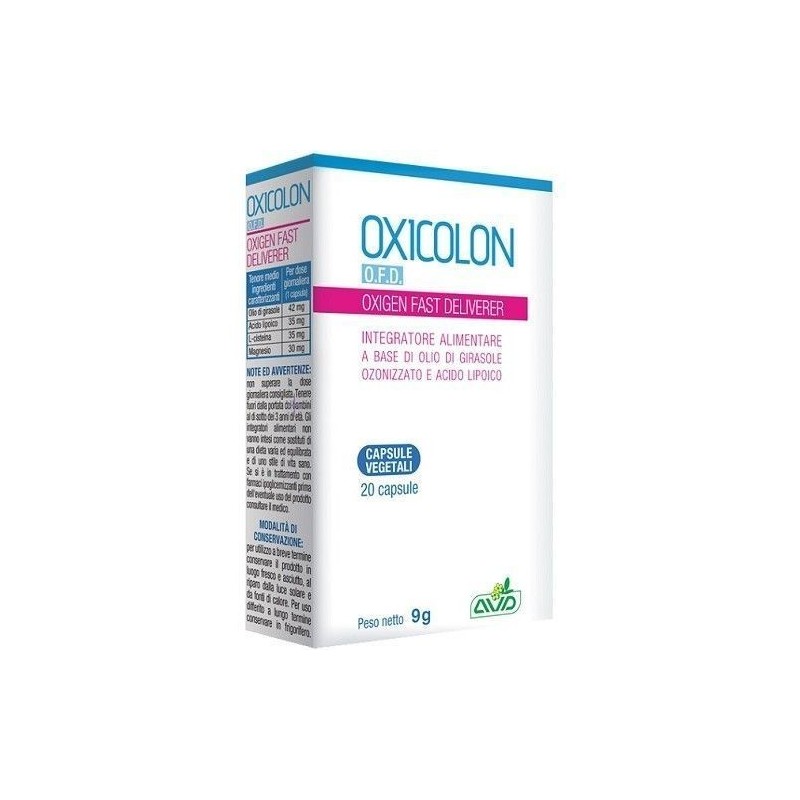 A. V. D. Reform Oxicolon O F D 20 Capsule