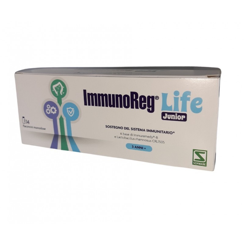 Schwabe Pharma Italia Immunoreg Life Junior 14 Flaconcini