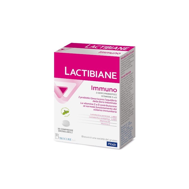 Biocure Lactibiane Immuno 30 Compresse
