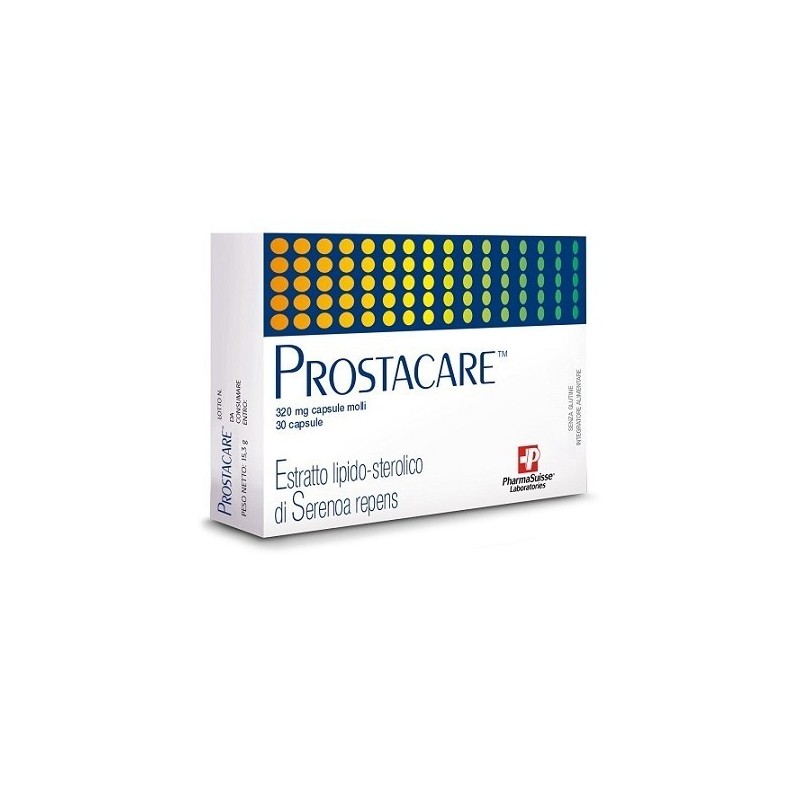 Pharmasuisse Laboratories Prostacare 30 Capsule Molli