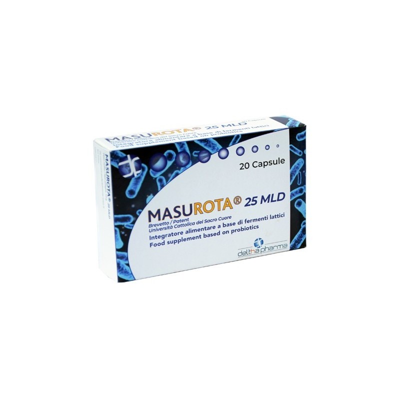 Deltha Pharma Masurota 25mld 20 Capsule