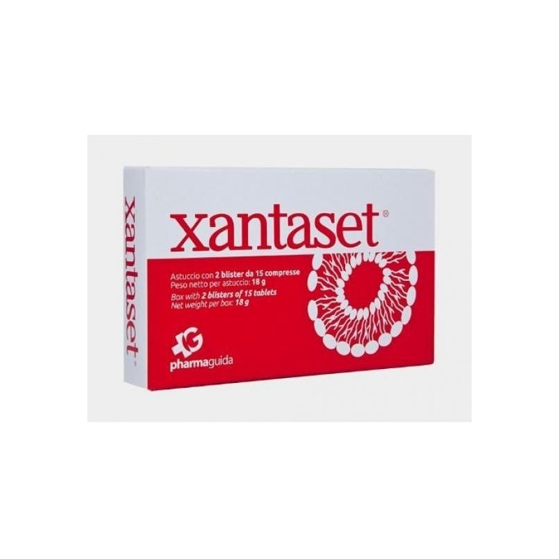Pharmaguida Xantaset 30 Compresse Da 600 Mg