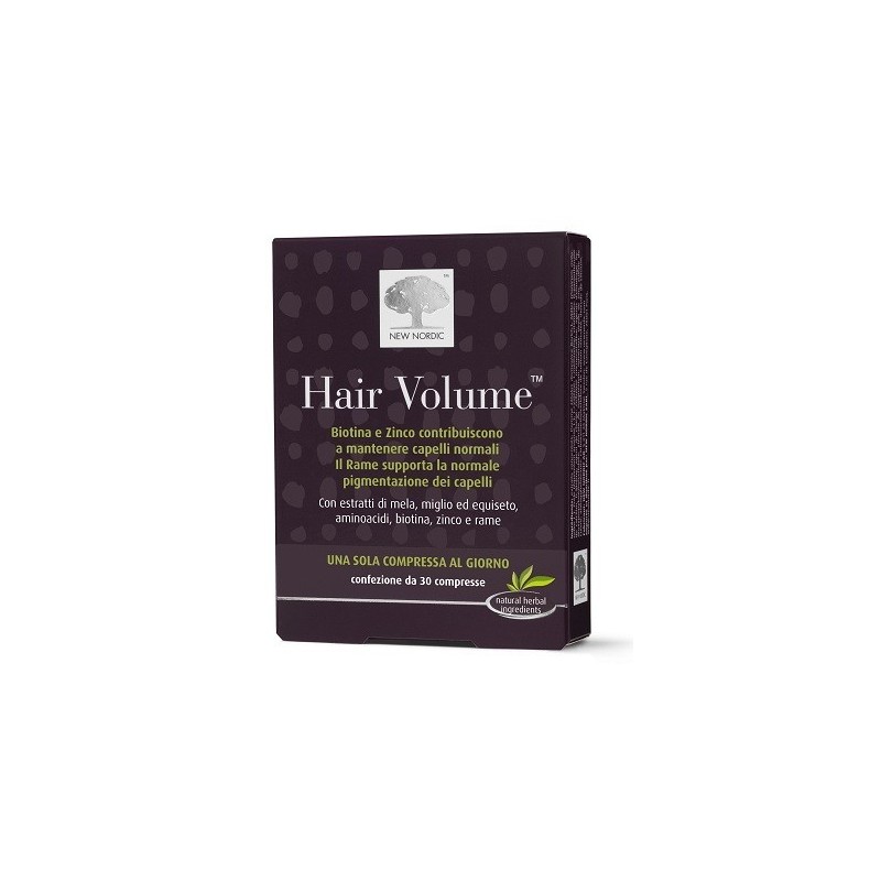New Nordic Hair Volume Integratore Alimentare Blister 30 Compresse