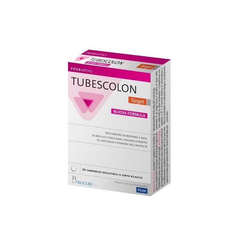 Biocure Tubescolon Target 30 Compresse Nuova Formula