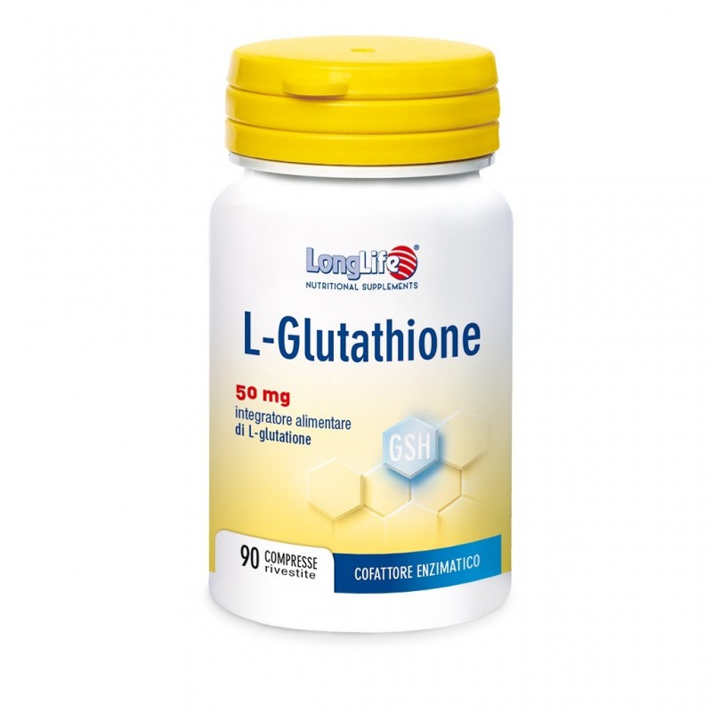 Longlife L-glutathione 50 Mg 90 Compresse