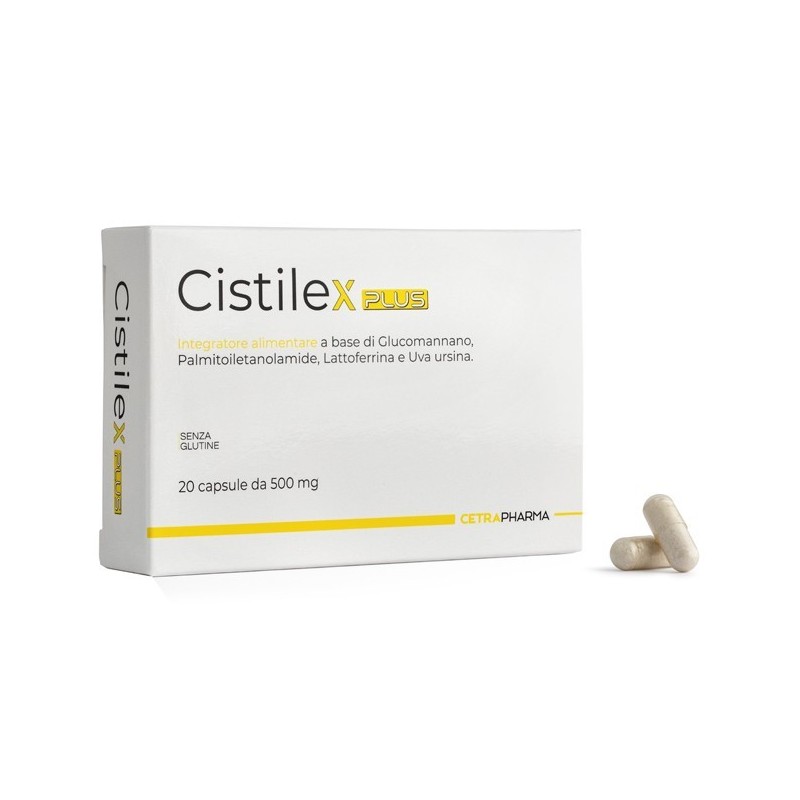 Cetra Pharma Cistilex Plus 20 Capsule