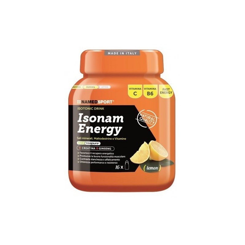 Namedsport Isonam Energy Lemon Polvere 480 G