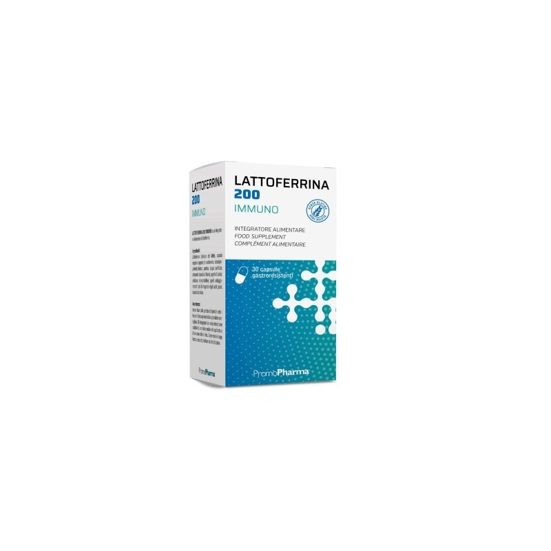 Promopharma Lattoferrina 200 Immuno 30 Capsule