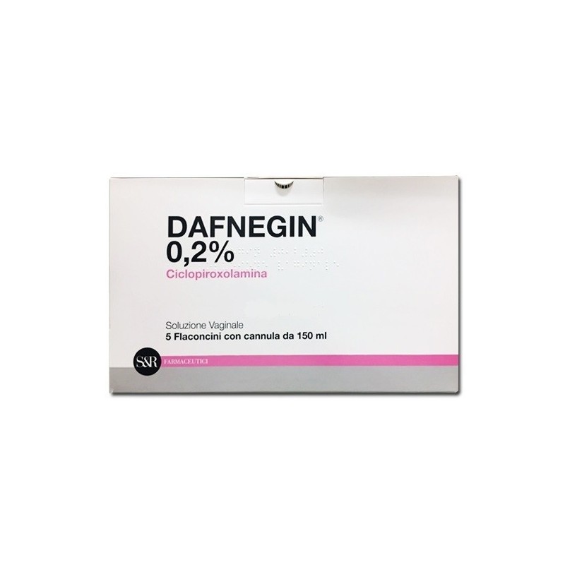 S&r Farmaceutici Dafnegin 0,2% Soluzione Vaginale Ciclopiroxolamina