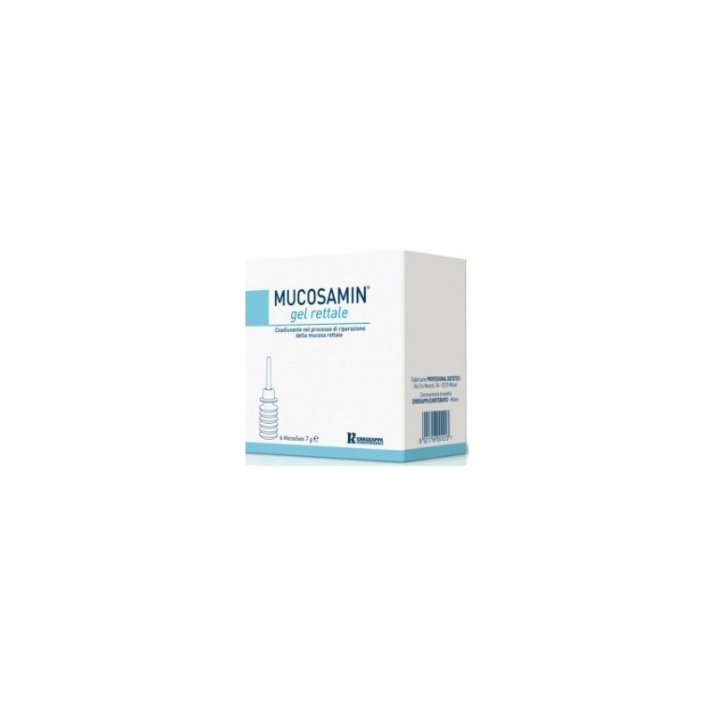 Professional Dietetics Gel Rettale Mucosamin 6 Tubetti X 5 G