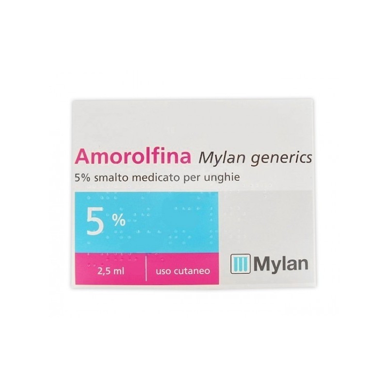 Amorolfina Sandoz 50 Mg/ml Smalto Medicato Per Unghie Medicinale Equivalente