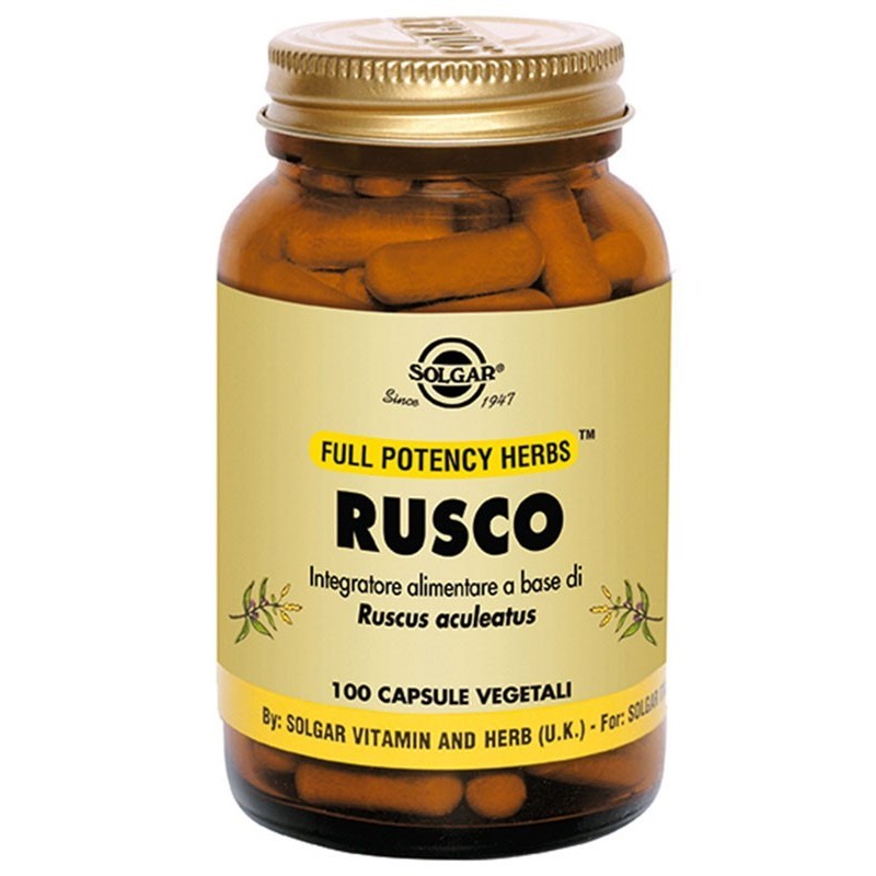 Solgar It. Multinutrient Rusco 100 Capsule Vegetali