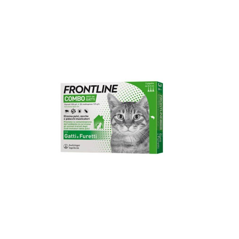 Four Pharma Cro Frontline Combo Spot-on Gatti