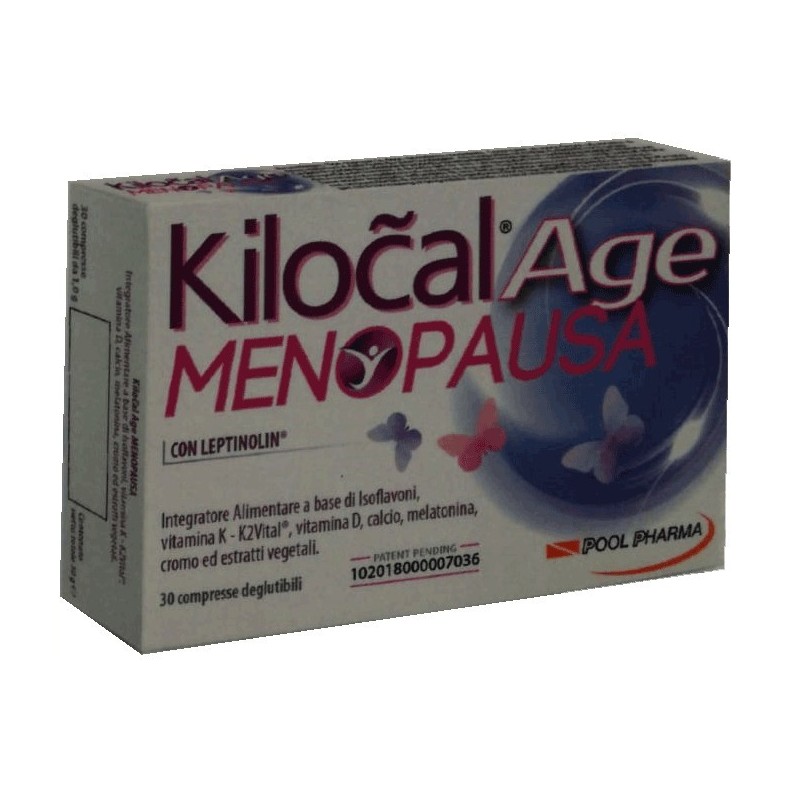 Pool Pharma Kilocal Age Menopausa 30 Compresse