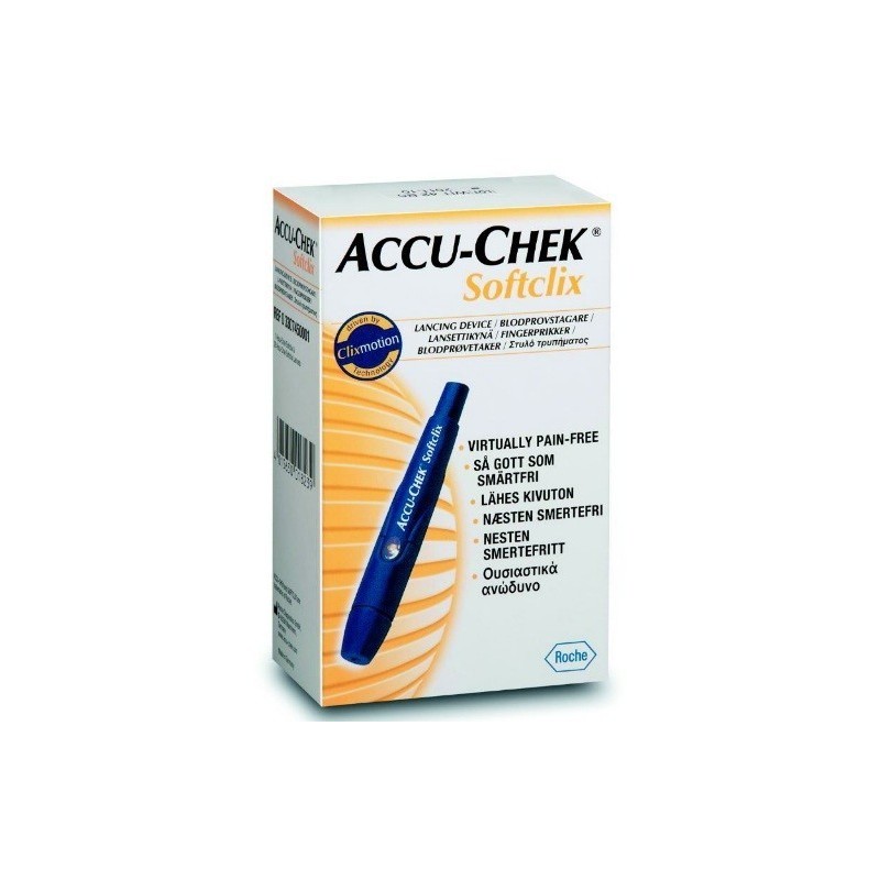 Roche Diabetes Care Italy Penna Pungidito Accu-chek Softclix Kit 1 Penna + 25 Lancette
