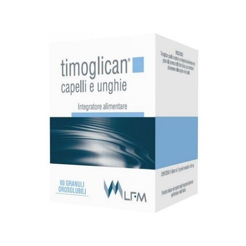 Lab. Farmacologico Milanese Timoglican Capelli E Unghie 60 Granuli 24 G