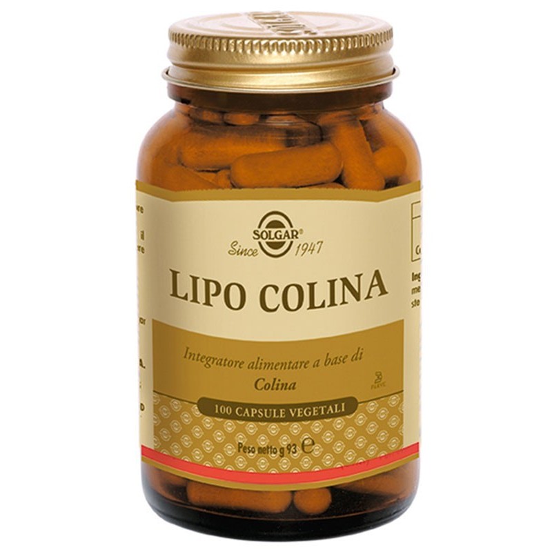Solgar It. Multinutrient Lipo Colina 100 Capsule Vegetali