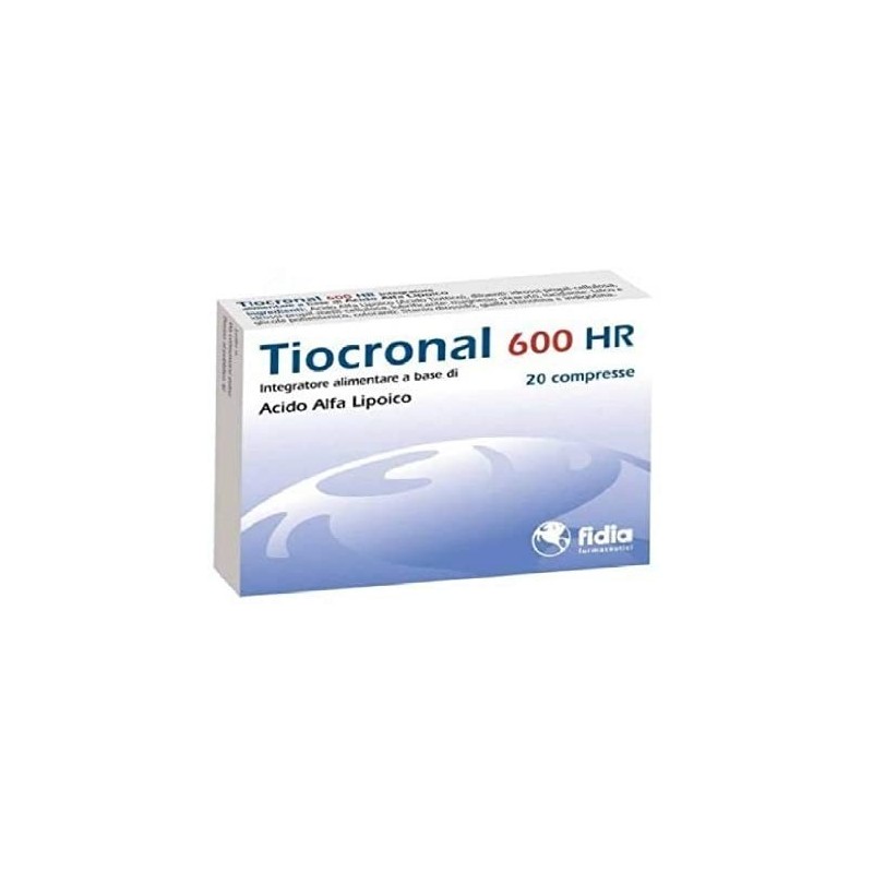 B. L. V. Pharma Group Tiocronal 600 Hr 20 Compresse