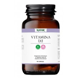Natur Vitamina D3 90 Capsule