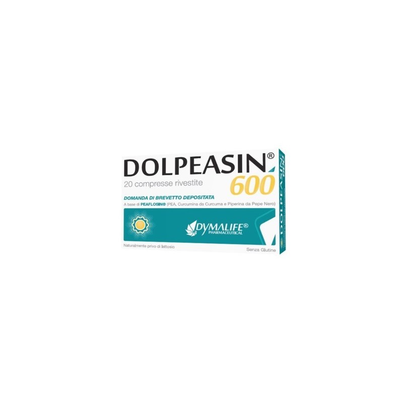 Dymalife Pharmaceutical Dolpeasin 600 20 Compresse Rivestite