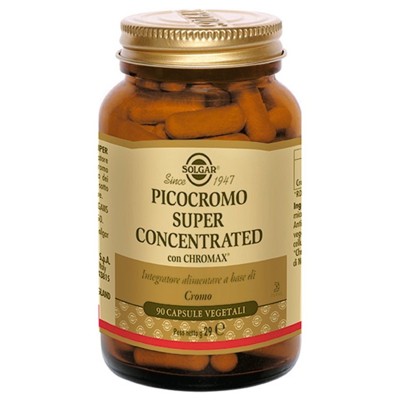 Solgar It. Multinutrient Picocromo Superconcentrato 90 Capsule Vegetali
